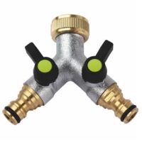 Enchufe con 2 grifos 3/4F + conexiones Ott 465B Aquatech