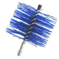 Cepillo para chimenea de nylon, redondo, de 100 mm