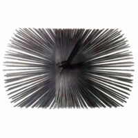 Cepillo para chimenea de acero rectangular de 200x150 mm