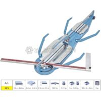 Cortador de baldosas de empuje de 125 cm con mango ergonómico – Serie 4 NEX para baldosas grandes – Sigma