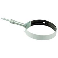 Collares para tubos de estufa extensibles negros cm. 8-14