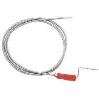 Desatascador de resorte de 10 m – sonda larga de acero – profesional