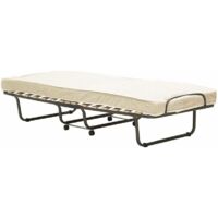 Cama plegable ortopédica con colchón de 1 plaza, con cajón Veraflex