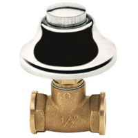 Grifo empotrado con tapa 1/2" en latón estampado – Art. 340 – uso en instalaciones hidráulicas domésticas – ITAP
