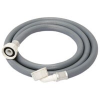 Tubo de carga para lavadora de 250 cm – conexiones ¾" F-F PVC reforzado
