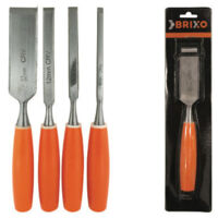Cincel para madera Brixo de 32 mm – mango de polipropileno – hoja de acero Cromo-Vanadio