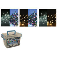 Luces de Navidad 300 LED 2-en-1 blanco-multicolor – interior/exterior