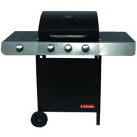 Barbacoa Sandrigarden de gas Cuba, 3 fuegos, 1 hornillo, 11,6 kw