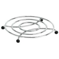 Salvamanteles redondo de cocina de acero inoxidable de 24 pulgadas Artex