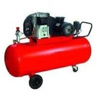 Compresor de 240 litros, 4 HP, 2 cilindros