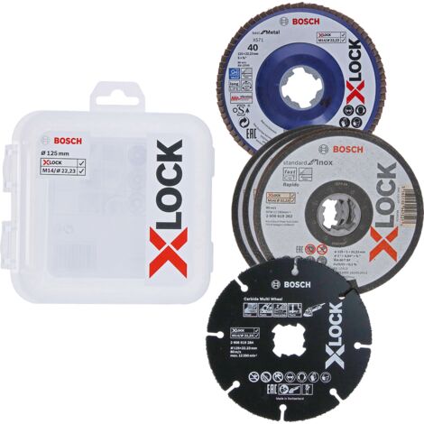 Bosch PRO Cutting and Grinding Set für X-Lock 125 x 1 x 22,23 mm - 2608619374