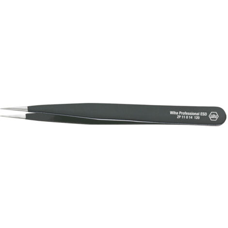 Wiha Präzisionspinzette Professional ESD Typ 00 120 mm (32327)