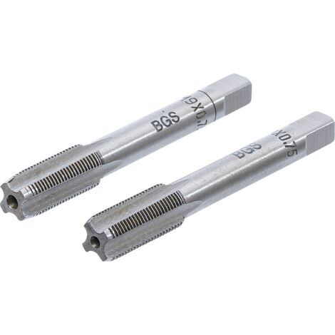 BGS Gewindebohrer Vor- und Fertigschneider M9 x 0,75 2tlg. - 1900-M9X0.75-B
