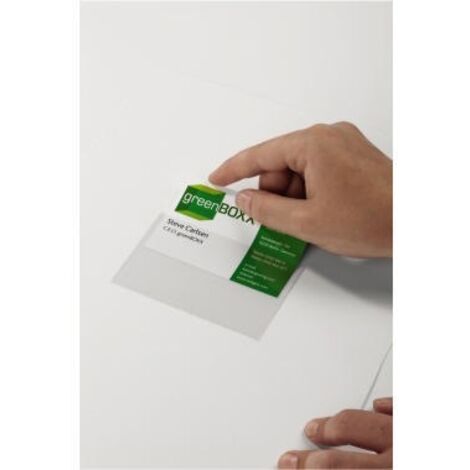 Selbstklebetasche POCKETFIX® 9,4 x 6,1 cm (B x H) Kunststoff transparent 100 St./Pack. (1/4)