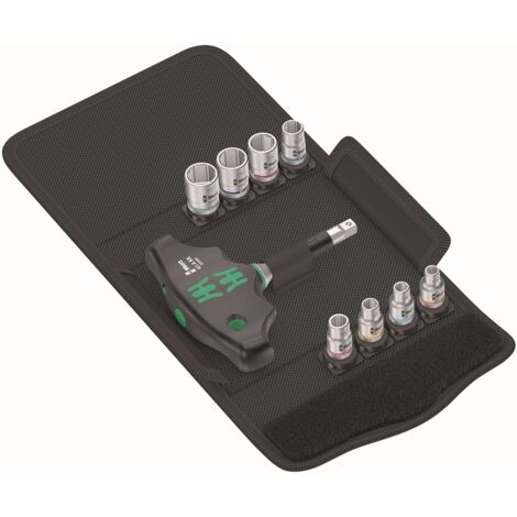 Wera Kraftform Kompakt 400 RA Set Imperial 2  Ratschen-Schraubendreher 1/4"
