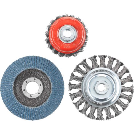 kwb Drahtbürsten-Set für Winkelschleifer 597510 3 St. (1/5)