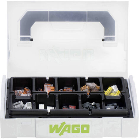 WAGO 887-950  Verbindungsklemmen-Sortiment flexibel: 0.14-6 mm² starr: 0.2-6 mm²  1 Set