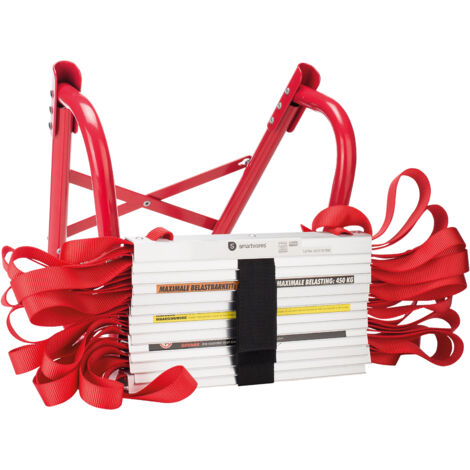 SMARTWARES Rettungsleiter 10.015.18, 4,5 m, 450 kg belastbar (1/5)