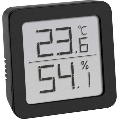 TFA Dostmann Thermo-/Hygrometer Schwarz 30.5051.01 (1/4)
