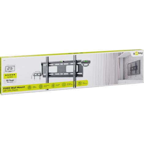 TV-Wandhalterung Pro FIXED (M), Halterung für Fernseher von 32 bis 55 Zoll (81-140 cm) bis 50 kg. (1/5)