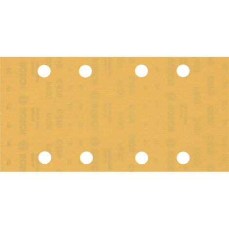 Bosch EXPERT C470 Schleifpapier mit 8 Löchern für Schwingschleifer, 93 x 186 mm, G 400, 50 Stück