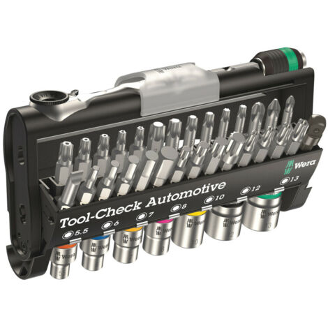 Wera Tool-Check Automotive 1 05200995001 Bit-Set 38teilig