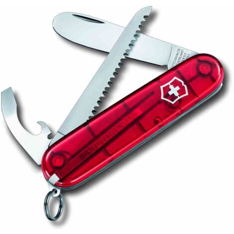 Taschenwerkzeug "My First Vx" rot 9 Funktionen transparent rot (1/5)
