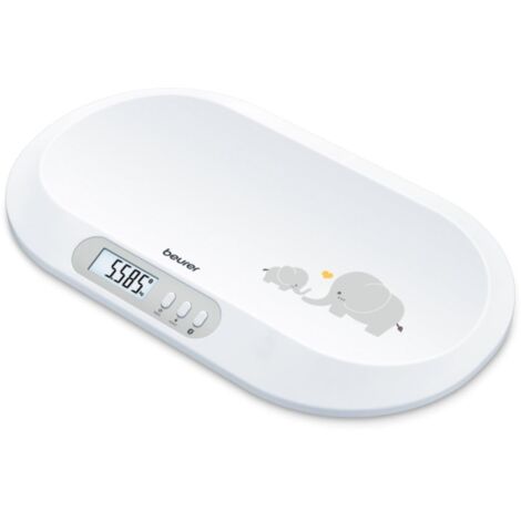 BEURER Babywaage b.20kg 5gTeil Bluet. Tara LCD inkl.Maßband b.150cm BY 90