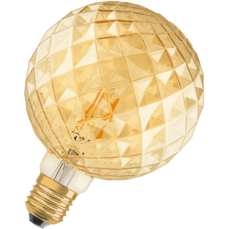 E27-LED-Lampe, bernsteinfarben, 470 lm, 40 W, warmweiß, OSRAM OSRAM