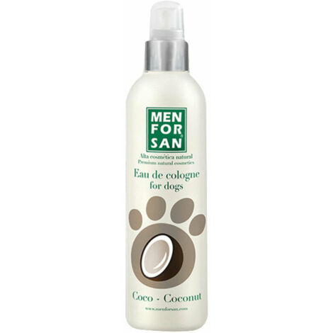 Colonia Menforsan Wasser 125 ml Kokosnussduft fЩr Hunde