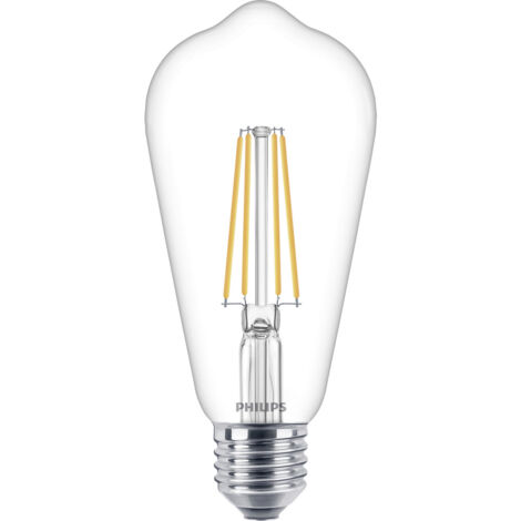Philips LED 76305300 LED EEK E (A - G) E27 Spezialform 7 W = 60 W Warmweiß (Ø x L) 6.4 cm x 14 cm 1 (1/5)