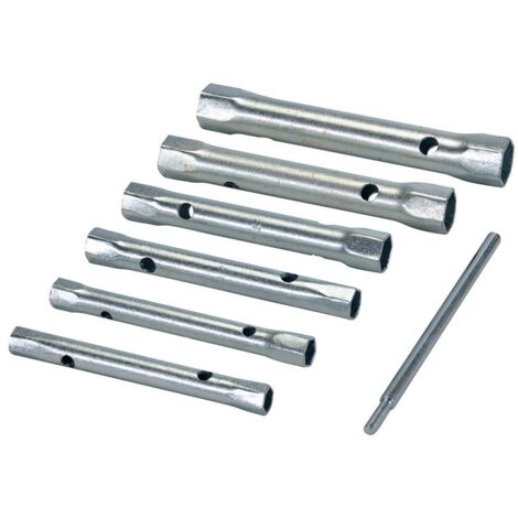 Metrische Rohrsteckschlüssel Satz 8–19 mm 6-tlg.