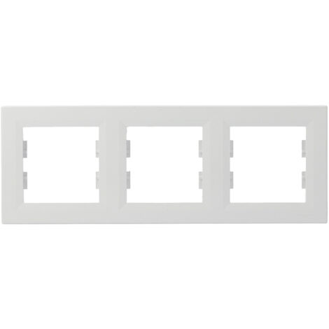 Schneider Electric Rahmen Asfora Weiß (RAL 9003) EPH5800321D 1 St.