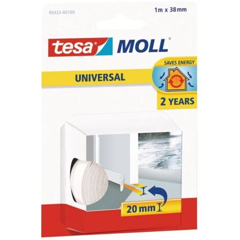 Türschwellendichtungskleber. Weiß 38mm x1mt tesa (1/4)