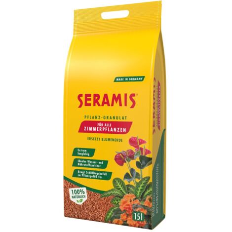 Seramis Pflanz-Granulat für Zimmerpflanzen 15 L Bodenzusatz