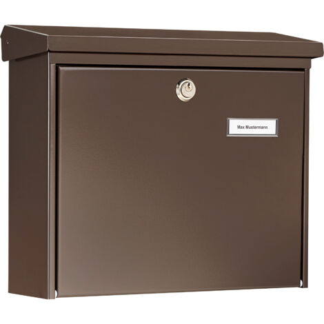 Briefkasten AMSTERDAM 867 BR Farbe braun