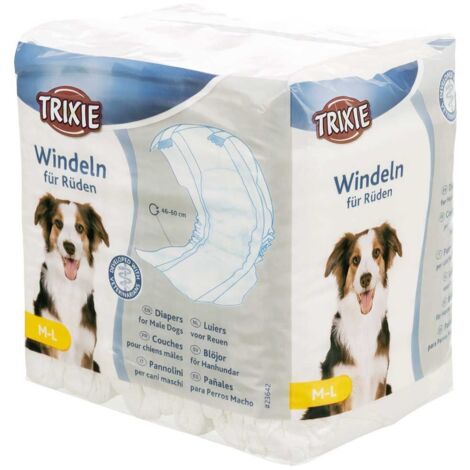 Trixie Rüdenwindeln M-L 46-60 cm, Inhalt 12 Stück