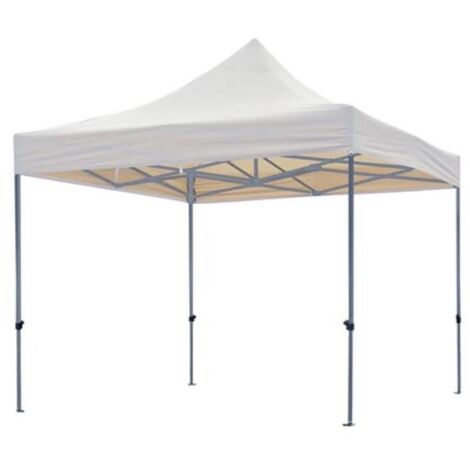 Perel Faltpavillon, wasserdicht, 3 x 3 m, weiß (1/2)