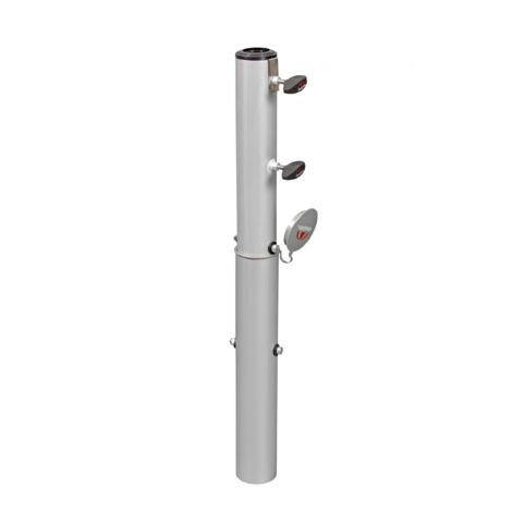 Doppler ALU Bodenhülse Universal mit Bodenanker für Rohr ø 32 - 60 mm