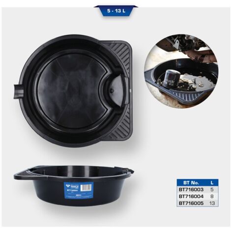 BRILLIANT TOOLS Öl-Auffangwanne / Mehrzweckwanne 8 Liter - BT716004