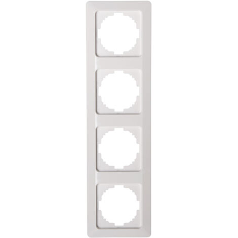 Kopp - MILANO – Abdeckrahmen 4-fach, Farbe: weiß - 305913063
