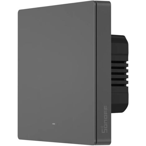 Sonoff Smart 1-Kanal WLAN Wandschalter intelligenter Wandschalter mit 2 Kanälen Schwarz (M5-1C-86)