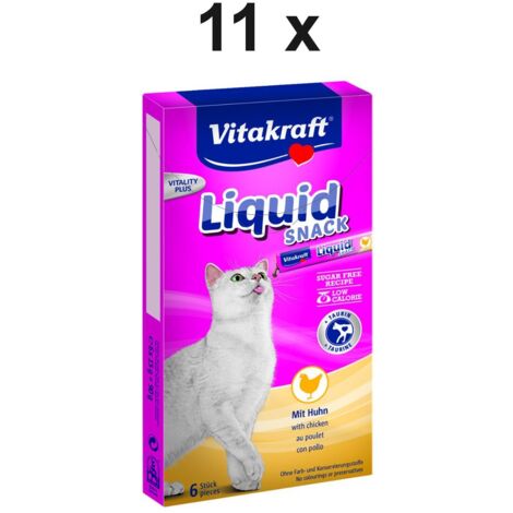 Vitakraft Katzensnack Cat Liquid Snack Huhn - 11 x 90g
