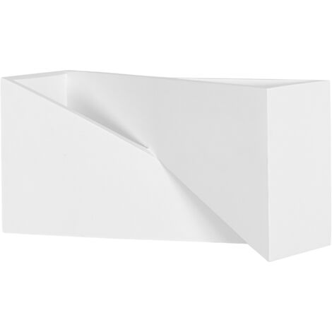 LEDVANCE ORBIS SWAN SMART+ Wi-Fi Leuchte, dimmbare LED Wandleuchte für den Innenbereich, 23W, Farbtemperatur von 3000 - 6500K, 600 Lumen, bemalbare Oberfläche, rechteckige Form 30x15cm (1/5)