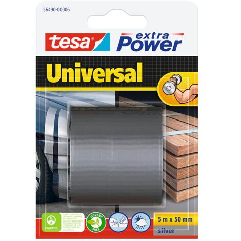 Extra-Power-Amerikanische Bänder Universal Silber 50mm x 5m