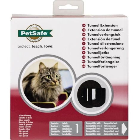 PETSAFE CAT TUNNEL ERWEITERUNG MIT CAT MIKROCHIP BRAUN FÜR PETSAFE CAT (PETVO) PAC54-16765