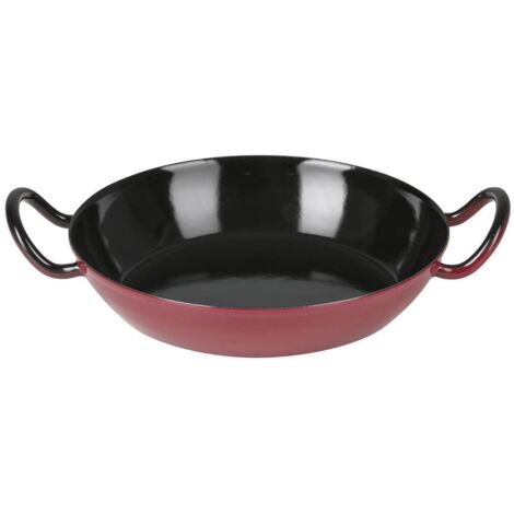 RIESS Schlemmerpfanne Ø20cm rot Emaille (1/5)