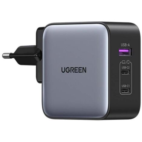 Reise-Ladegerät - UGREEN - Nexode 65W - 3 USB C-Ports - Internationaler Adapter - Schnelles Laden (1/2)