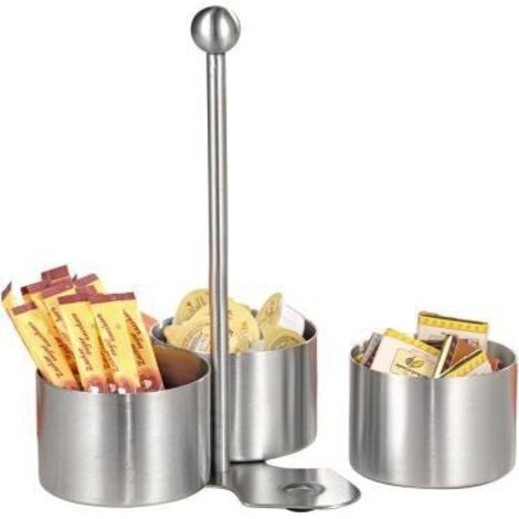 Esmeyer Servierset Boston 400-1790 16x16x24cm 3Schalen/1Halter silber (1/3)