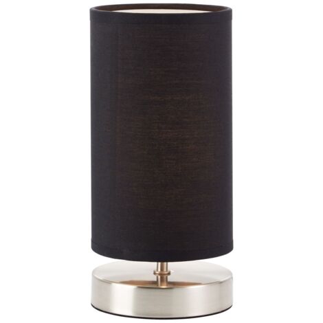 BRILLIANT Lampe Clarie Tischleuchte eisen/schwarz 1x D45, E14, 40W, geeignet für Tropfenlampen (nicht enthalten) Mit Schnurzwischenschalter (1/5)